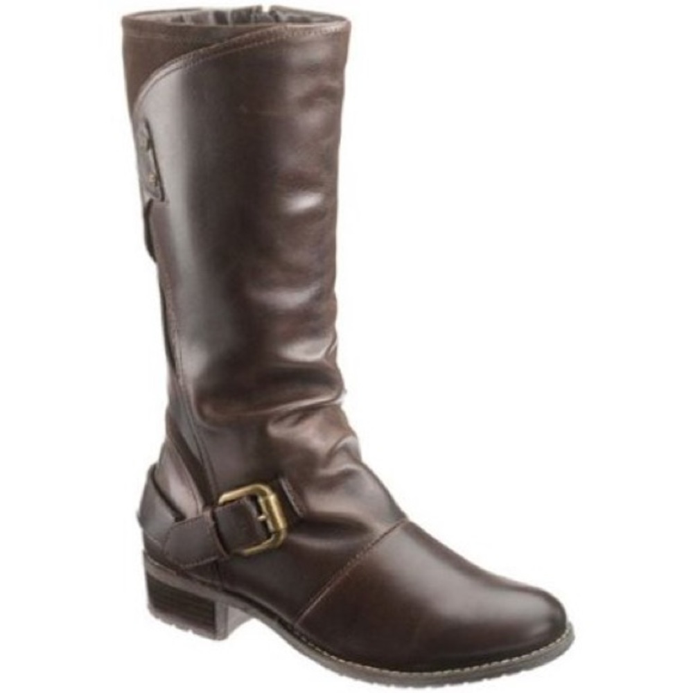 HUSH PUPPY Chamber 12” Wide Leather Boots